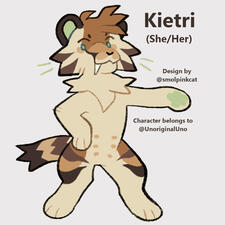 Kietri (Designed by @Smolpinkcat)
